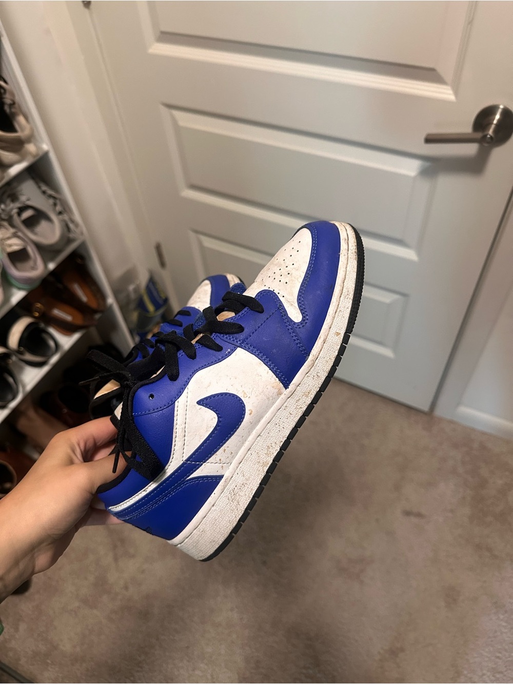 Air Jordan 1 Low in Royal blue